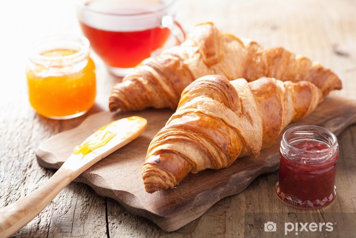 Croissant met jam